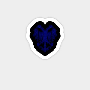 Komnenos dynasty - Neon Blue (3) Sticker